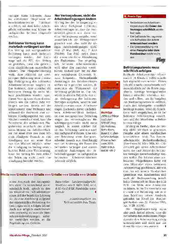 Vorschauseite 2: Befristeten Vertrag wirksam gestalten