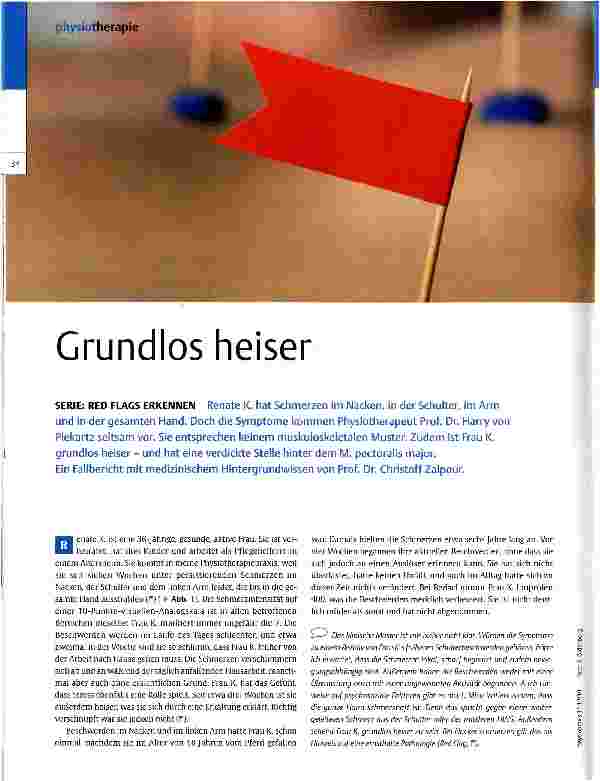 Vorschauseite 1: Grundlos heiser