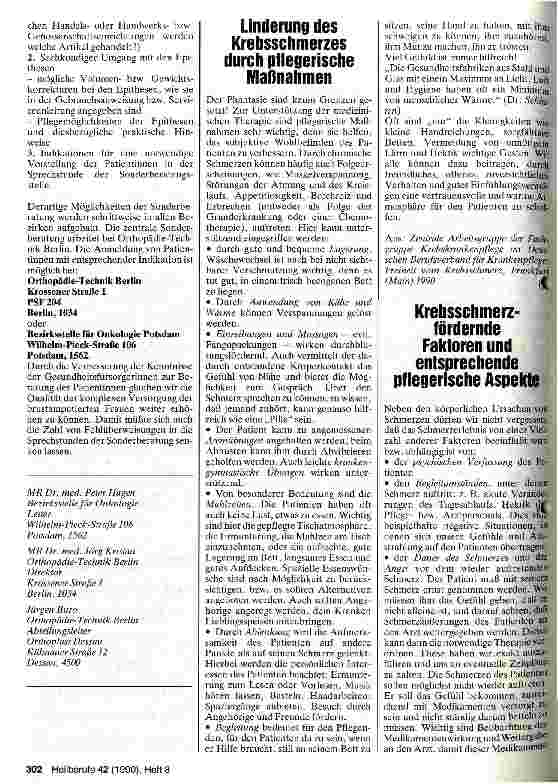 Vorschauseite 2: Aufgaben der Gesundheitsfürsorgerin bei der komplexen Versorgung brustamputierter Frauen