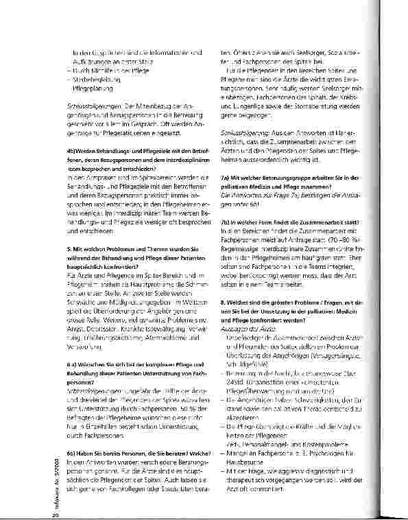 Vorschauseite 4: Palliative Medizin und Pflege im Kanton Thurgau