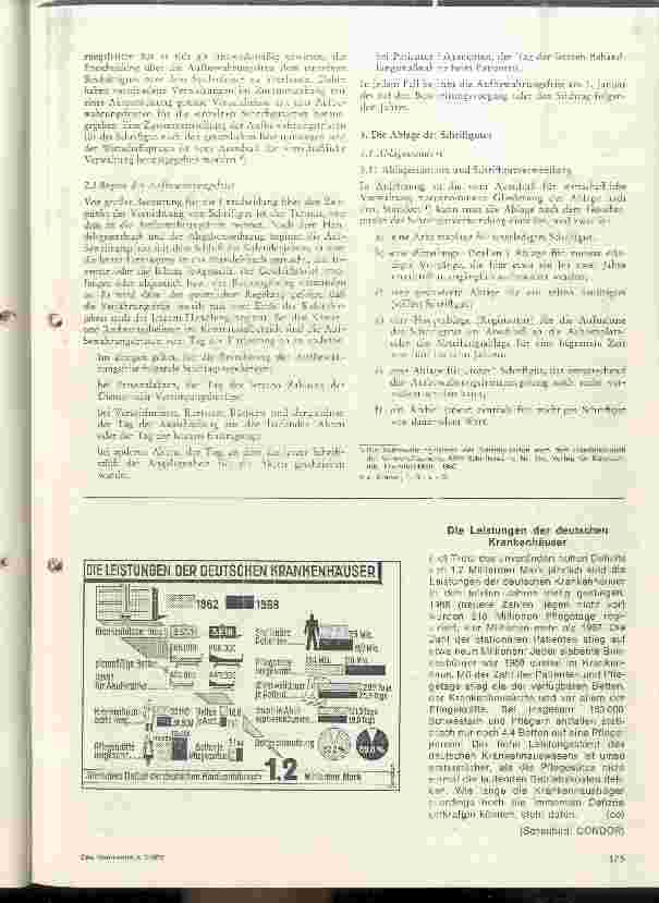 Vorschauseite 3: Organisation u. Technik der Schriftgutablage u. Archivierung