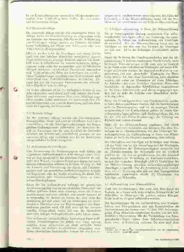 Vorschauseite 4: Organisation u. Technik der Schriftgutablage u. Archivierung
