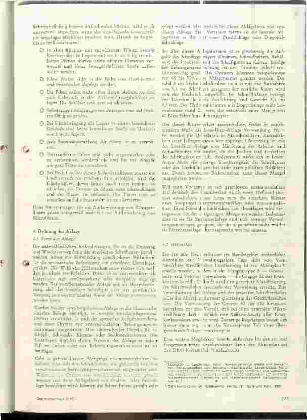 Vorschauseite 5: Organisation u. Technik der Schriftgutablage u. Archivierung