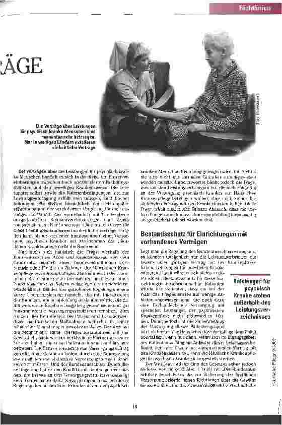 Vorschauseite 2: Einzelvereinbarungen und Verträge