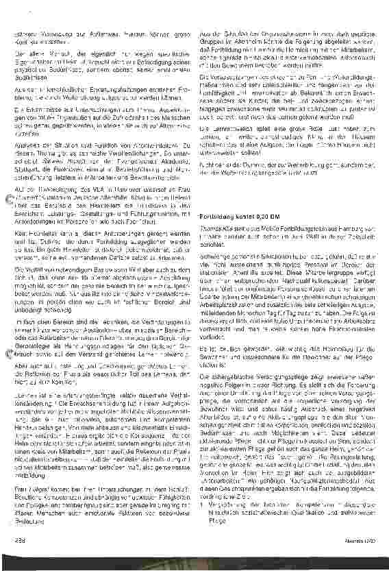 Vorschauseite 2: Fortbildung von Heimleitern