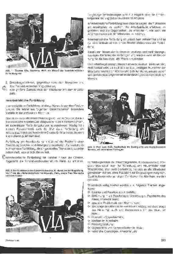 Vorschauseite 3: Fortbildung von Heimleitern
