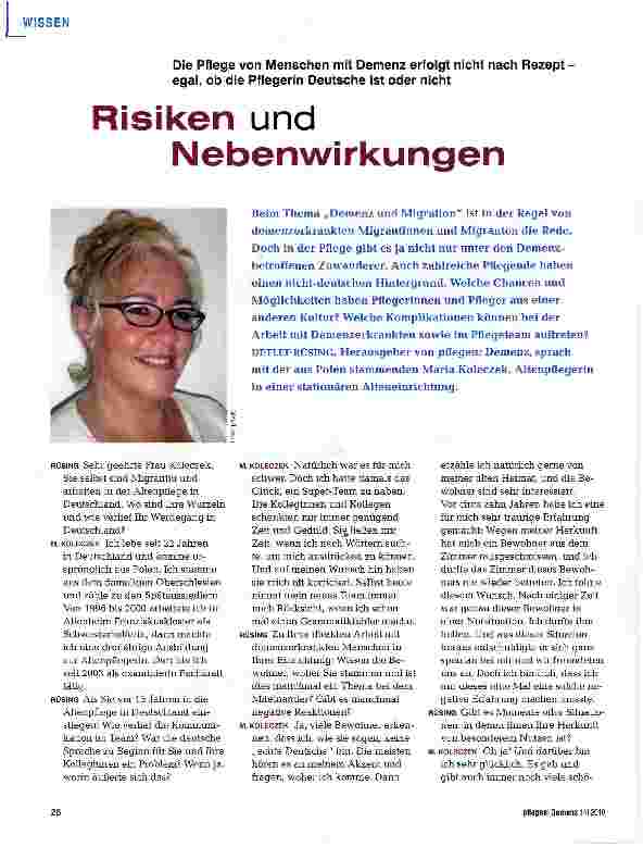 Vorschauseite 1: Risiken und Nebenwirkungen