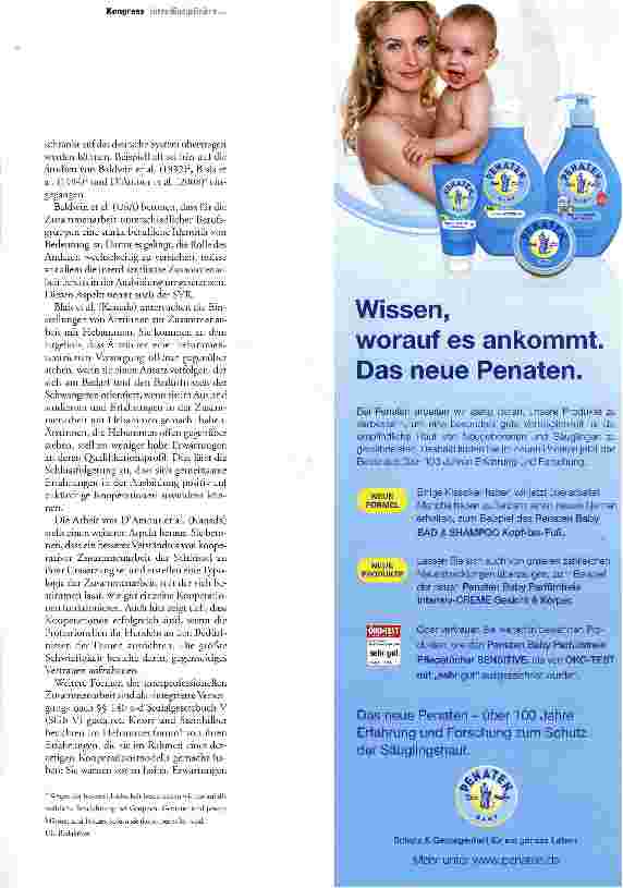 Vorschauseite 2: Gemeinsame Vorsorge - Wie ist der Stand der Dinge?