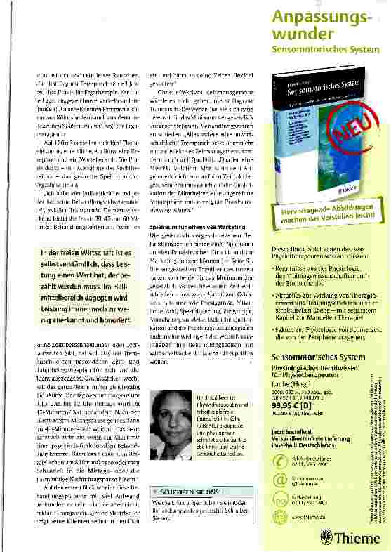 Vorschauseite 3: Verschenken Sie Zeit?