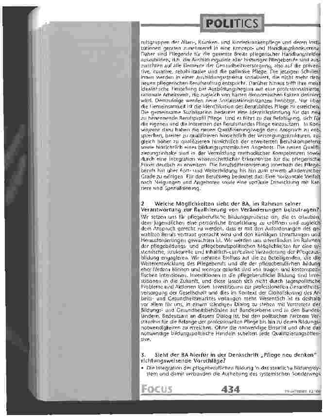 Vorschauseite 2: Statement zur Präsentation der Denkschrift der Robert Bosch Stiftung