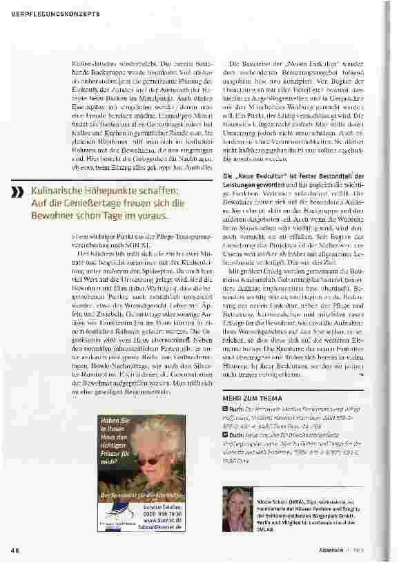 Vorschauseite 3: Vielfalt statt Einheitskost