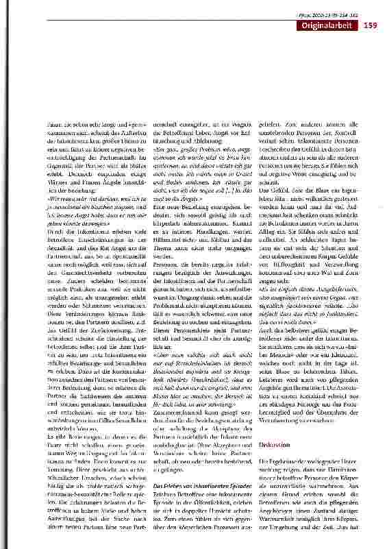 Vorschauseite 6: Umgang mit Harninkontinenz - Ergebnisse einer qualitativen Studie mit Betroffenen und pflegenden Angehörigen