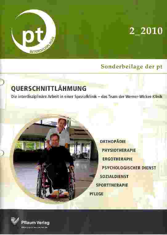 Vorschauseite 1: Querschnittlähmung