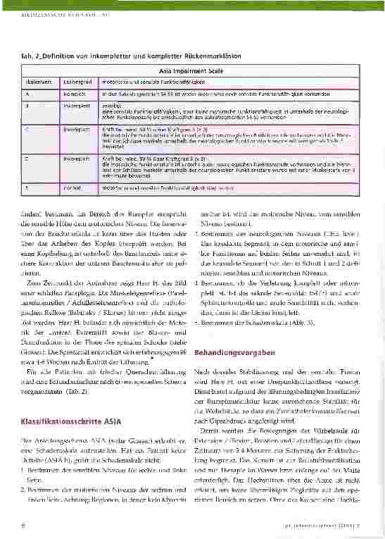 Vorschauseite 6: Querschnittlähmung