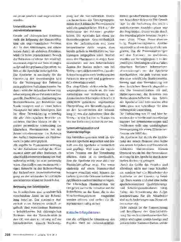 Vorschauseite 6: Safe Medication in Time