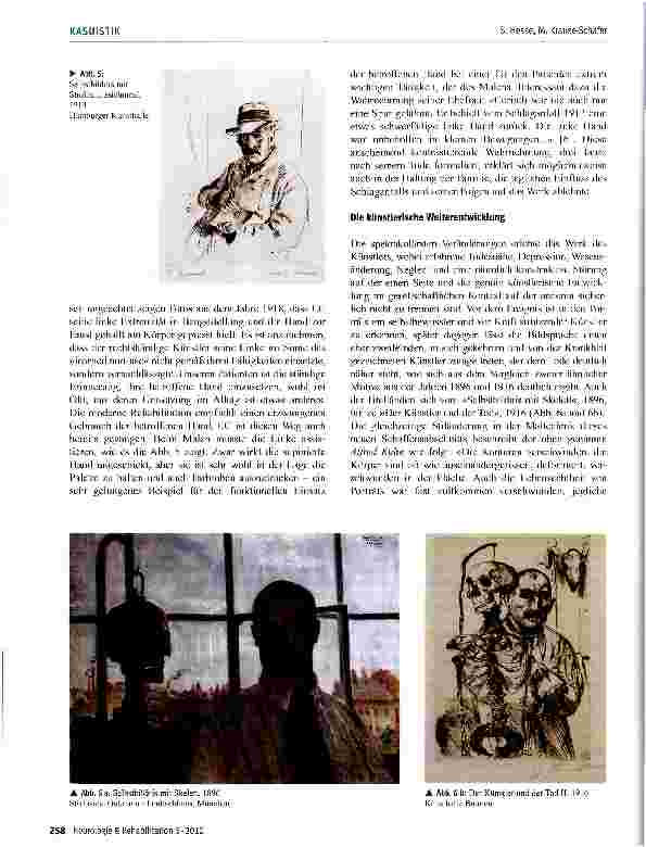 Vorschauseite 4: Die Selbstbildnisse des Malers Lovis Corinth und sein Schlaganfall
