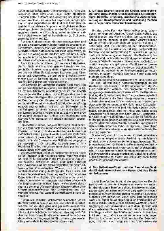 Vorschauseite 5: Die Zukunft der deutschen Kinderheilkunde und der deutschen Kinderkrankenschwester
