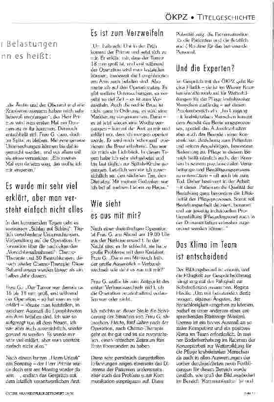 Vorschauseite 2: Diagnose Krebs
