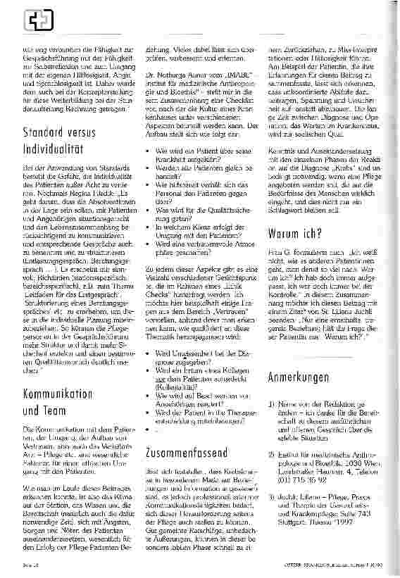 Vorschauseite 3: Diagnose Krebs
