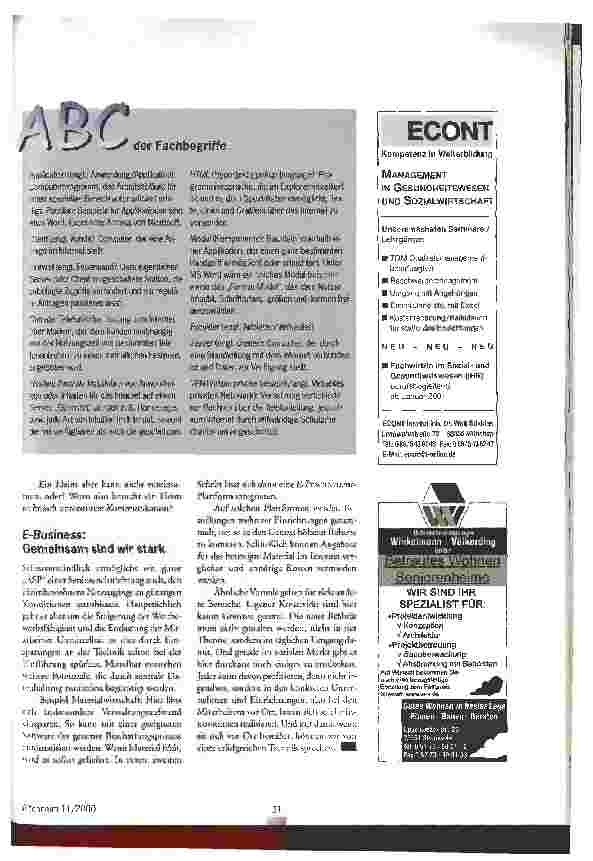 Vorschauseite 4: Software aus der Steckdose
