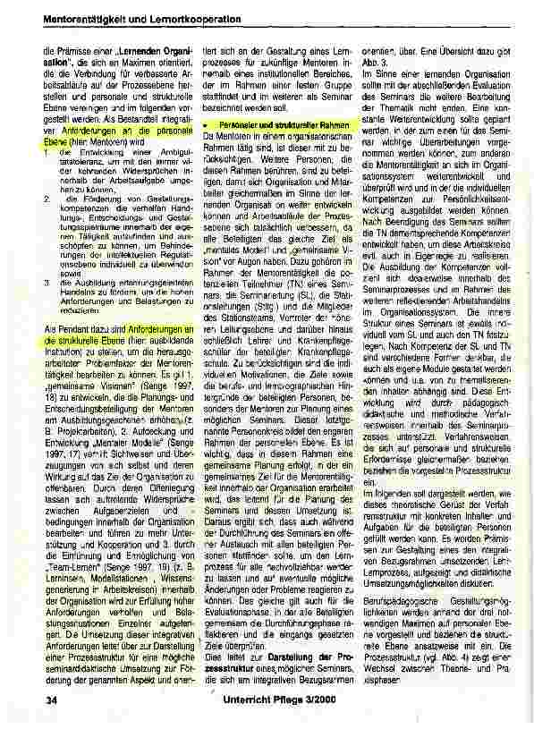 Vorschauseite 5: Mentorentätigkeit - Bindeglied der Lernortkooperation