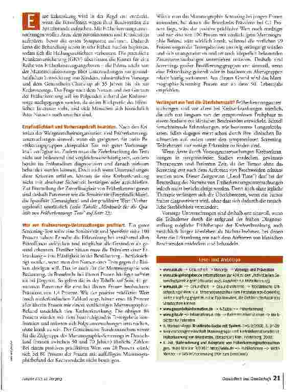 Vorschauseite 2: Doktor, bin ich gesund?