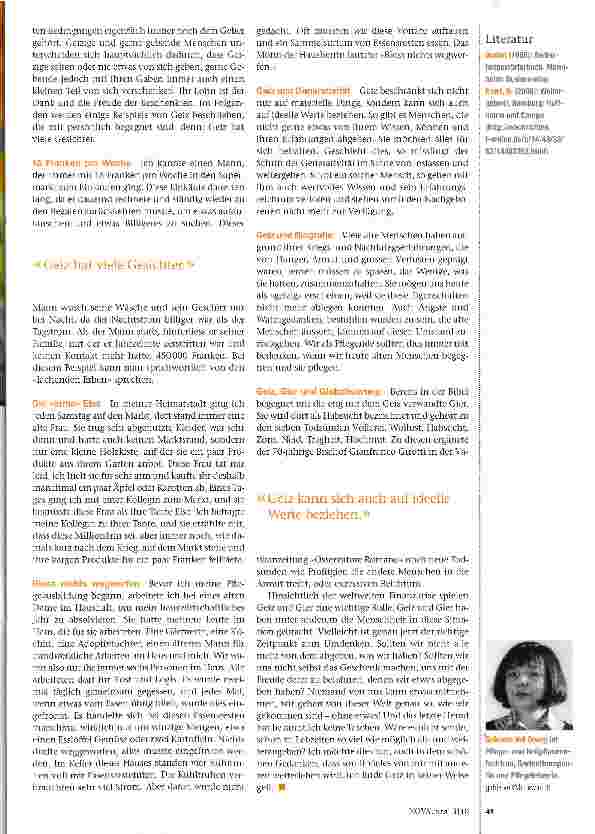 Vorschauseite 2: Ist Geiz geil?