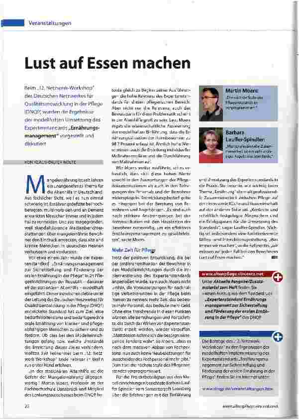 Vorschauseite 1: Lust auf Essen machen