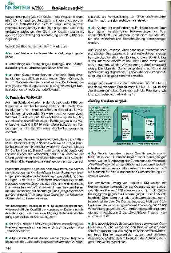 Vorschauseite 4: Krankenhausvergleich: ein Millionen-Missverständnis Der WIdO-KLIP in Theorie und Praxis
