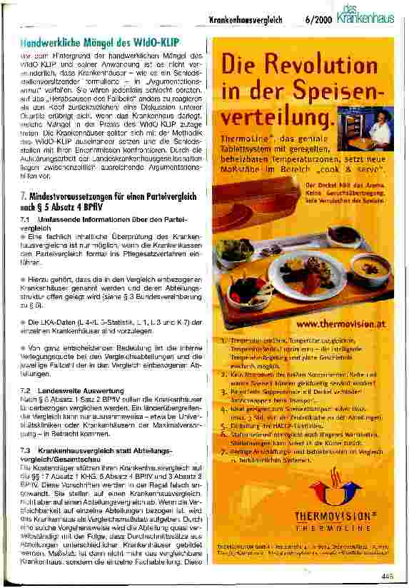 Vorschauseite 5: Krankenhausvergleich: ein Millionen-Missverständnis Der WIdO-KLIP in Theorie und Praxis