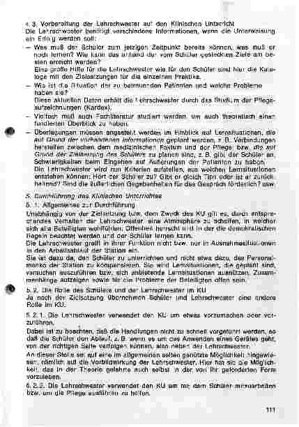 Vorschauseite 5: Klinischer Unterricht
