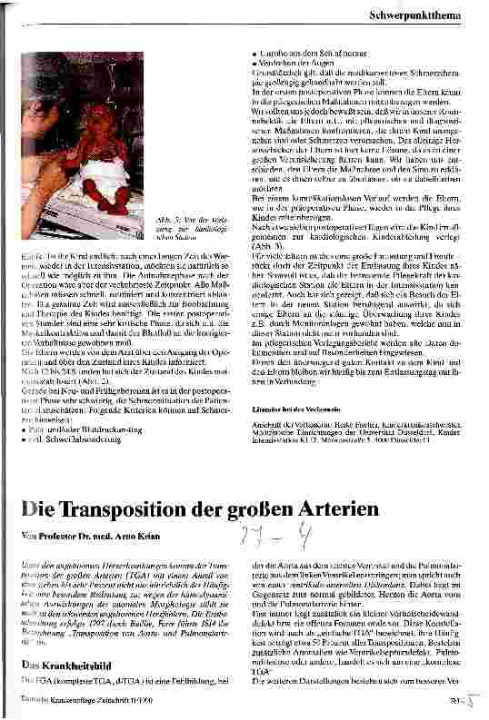 Vorschauseite 4: Kinder mit angeborenen Herzfehlern - Betreuung und Integration der Eltern bei der pflegerischen Versorgung