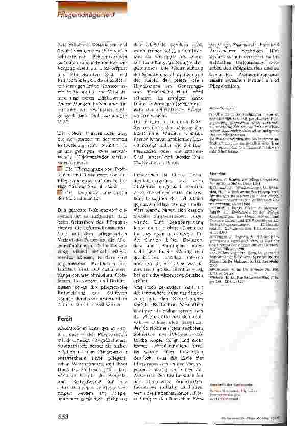 Vorschauseite 5: Der Pflegeprozess neu strukturiert