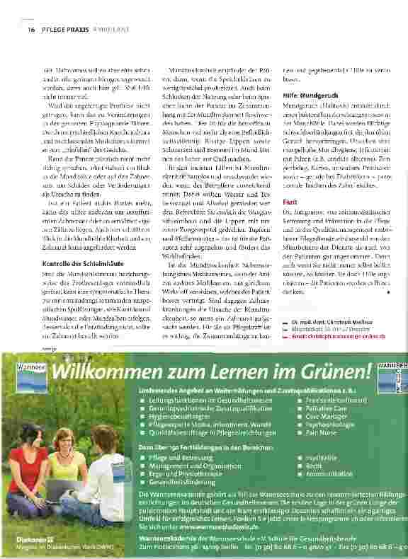 Vorschauseite 3: Zahnblick kann Wunder wirken