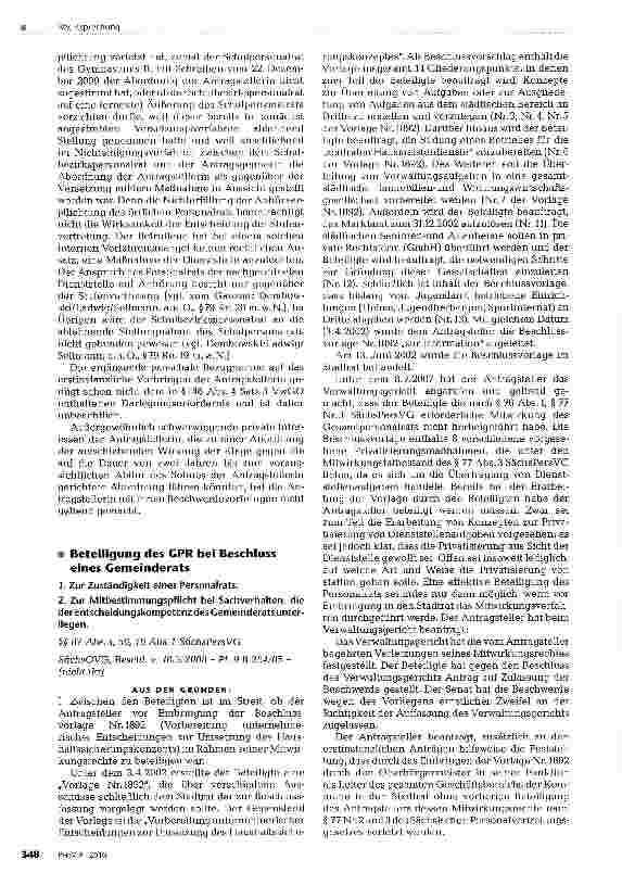 Vorschauseite 2: Beteiligung des Schulbezirkspersonal-rats und des Schulpersonalrats an der Abordnung eines Lehrers