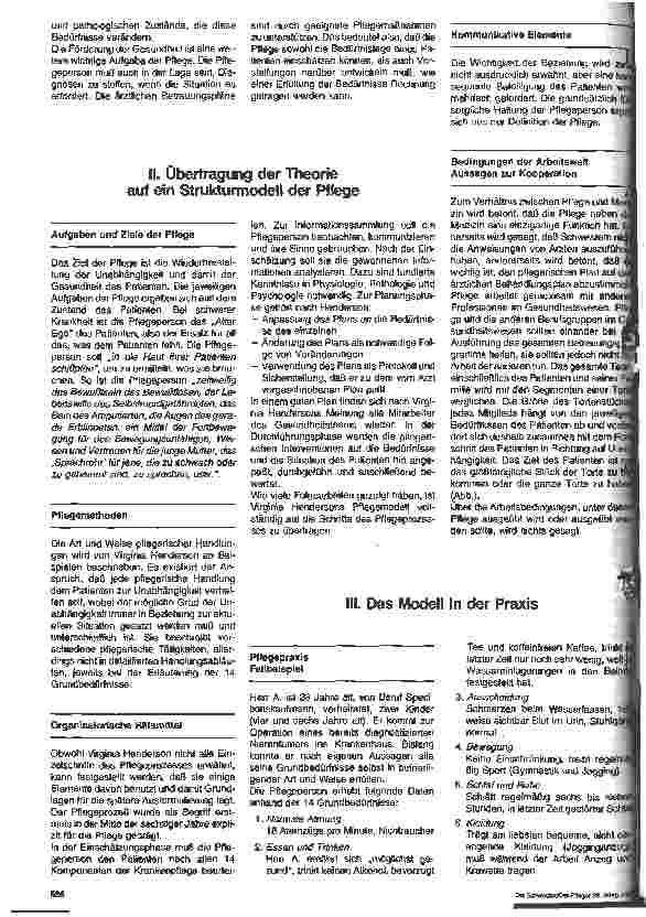 Vorschauseite 3: Pflegemodelle in der Praxis 2. Folge Virginia Henderson