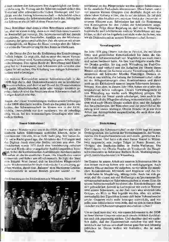 Vorschauseite 5: Zwei Jahrzehnte schwesternschaftlicher Lebensgestaltung