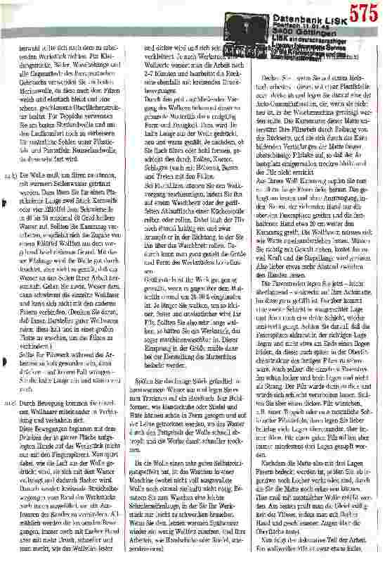 Vorschauseite 3: Filzen, Sprangen und Weben - Künstlerische Arbeitsformen eröffnen eigene Erlebniswelt