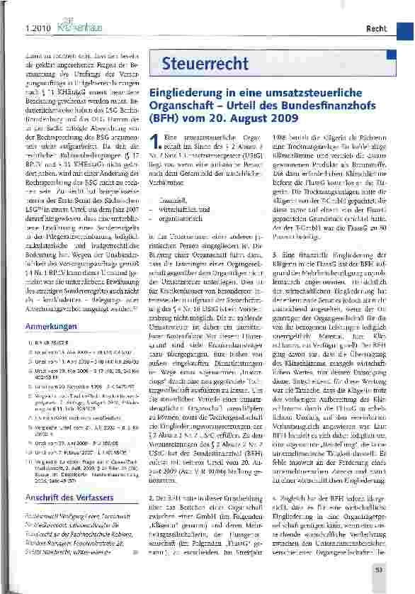 Vorschauseite 4: Der Versorgungsauftrag des Krankenhauses -Irritationen durch aktuelle Rechtsprechung