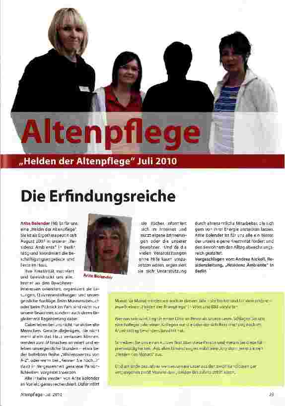 Vorschauseite 1: Die Erfindungsreiche