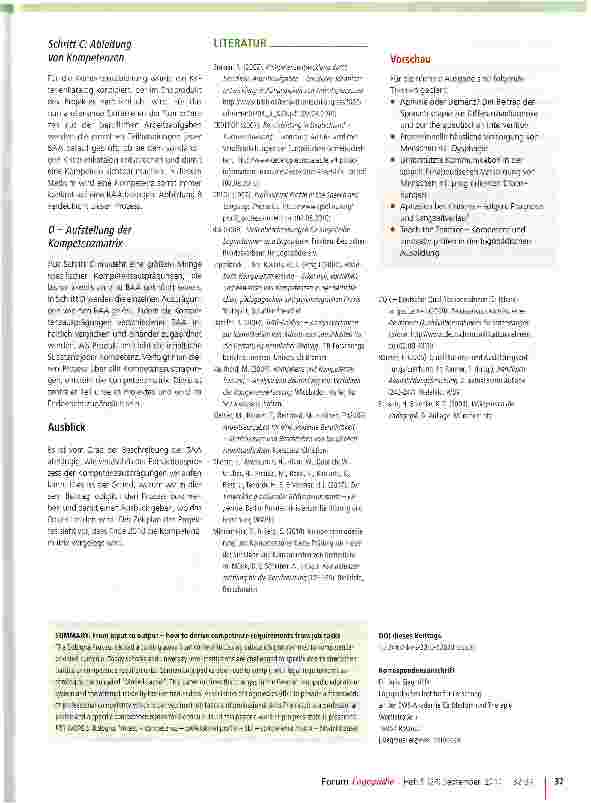 Vorschauseite 6: Vom Input zum Outcome