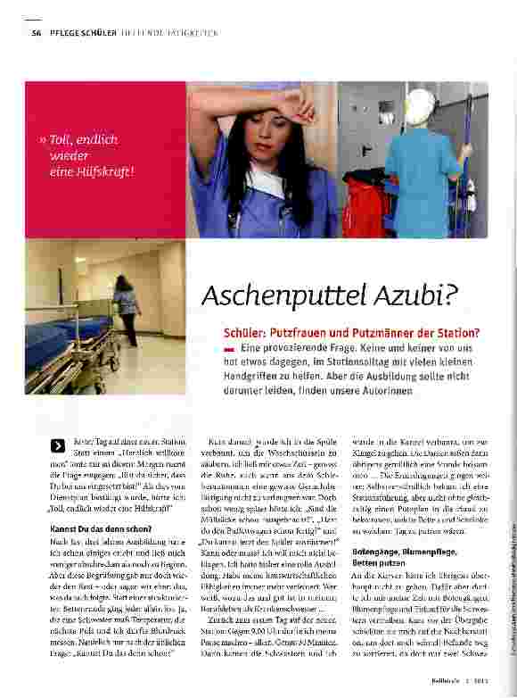 Vorschauseite 1: Aschenputtel Azubi?