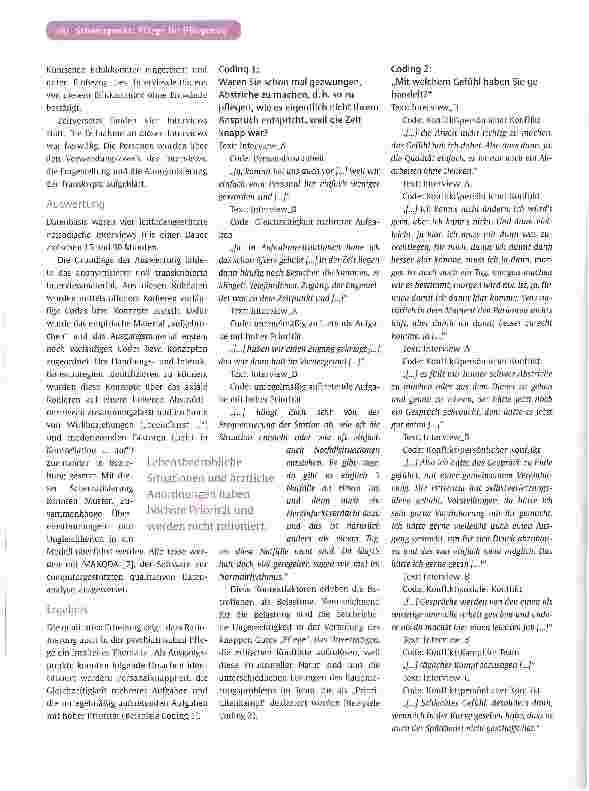 Vorschauseite 3: Rationierung in der psychiatrischen Pflege