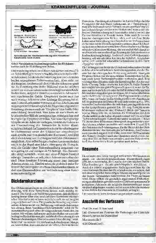 Vorschauseite 4: Pathologisch-anatomische Grundlagen der chronisch-entzündlichen Darmerkrankungen und des Dickdarmkarzinoms
