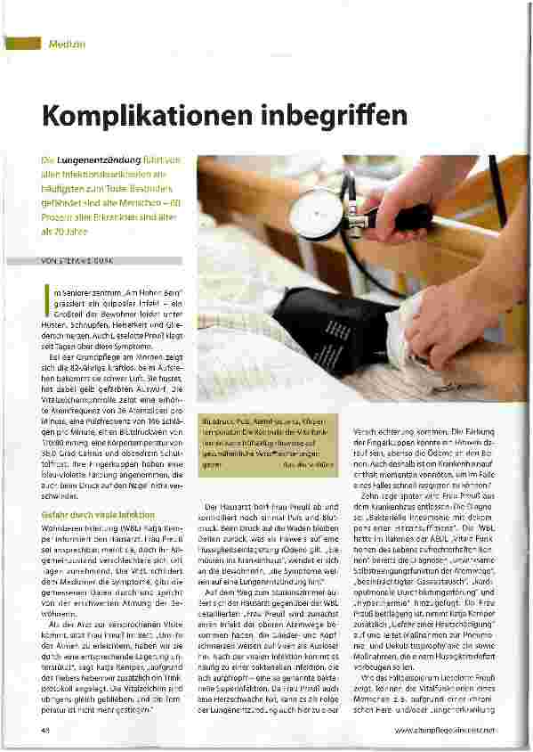 Vorschauseite 1: Komplikationen inbegriffen