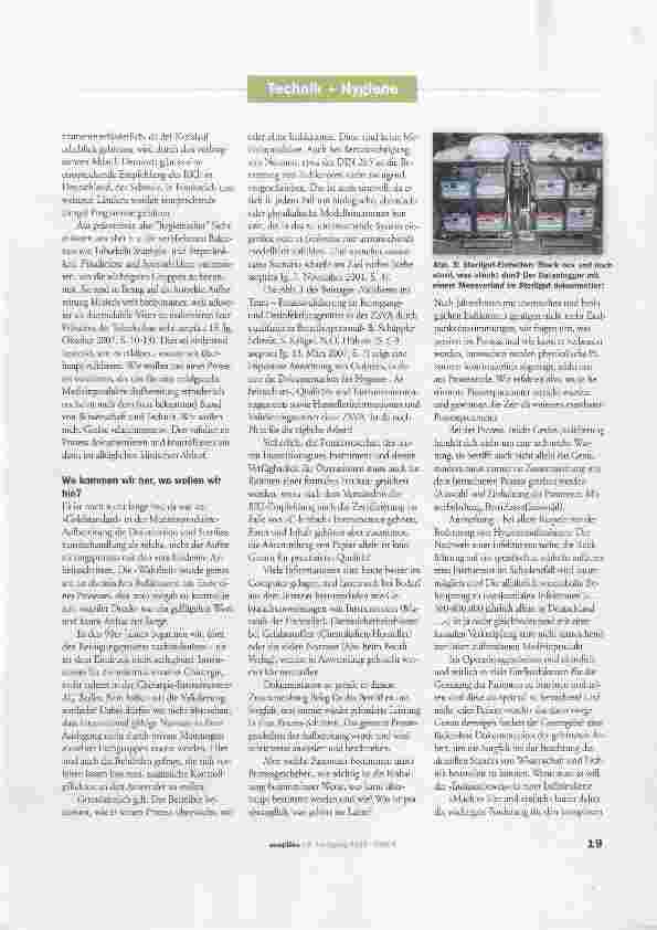 Vorschauseite 2: Ist die Sterilguteinheit eine »black box«?