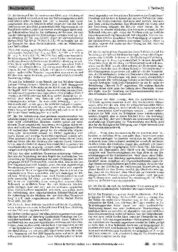 Vorschauseite 2: Eingruppierung einer Oberärztin