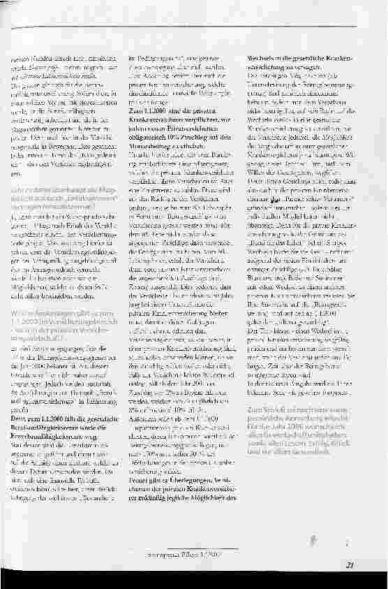 Vorschauseite 2: Risiken in der Pflege und die Eingrenzungsmöglichkeiten mit Hilfe der privaten Versicherungswirtschaft