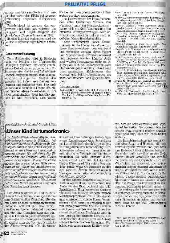 Vorschauseite 5: Ohne Schläuche sterben