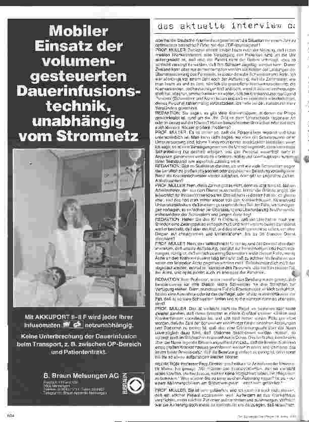 Vorschauseite 2: Besteht ein beängstigender Personalmangel in unseren Kliniken?